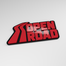 Badge de voiture en acrylique 3D Open Road_3