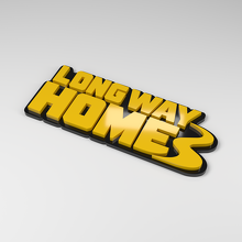 Badge de voiture en acrylique 3D Long Way Home_2
