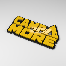 Badge de voiture en acrylique 3D Camp More_2