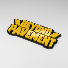 Badge de voiture acrylique 3D Beyond Pavement_2
