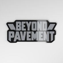 Badge de voiture acrylique 3D Beyond Pavement_4