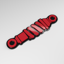Badge de voiture en acrylique 3D Coilover_3