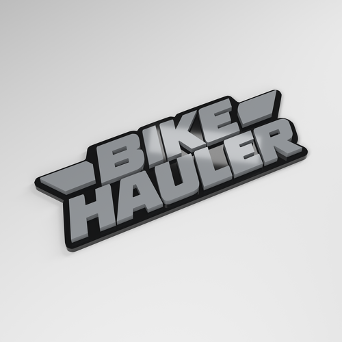 Insigne Auto Acrylique 3D Porte-Vélo_1