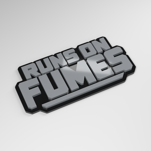 Fonctionne sur les vapeurs Badge voiture en acrylique 3D_1