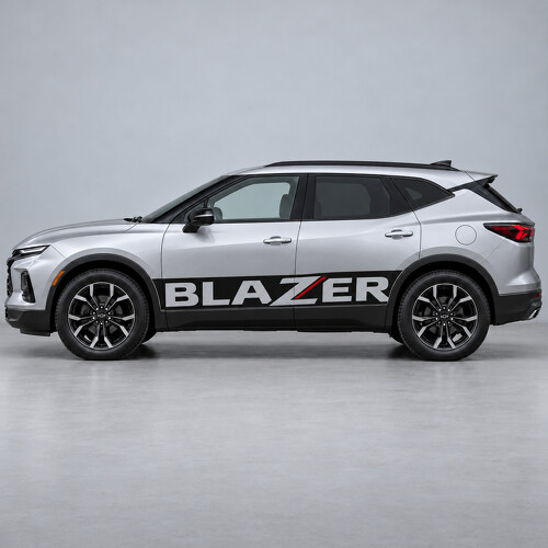 Autocollant en vinyle latéral Z-Rise RS pour Chevrolet Blazer RS Facelift 2023–2026_1