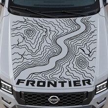 Autocollant en vinyle Rivercut SV pour capot Nissan Frontier 2022_2