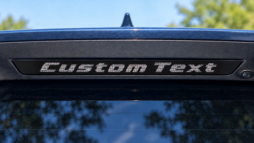 Autocollant en vinyle lettrage personnalisé pour lunette arrière Ford Explorer Autocollant en vinyle pour lunette arrière Ford Explorer