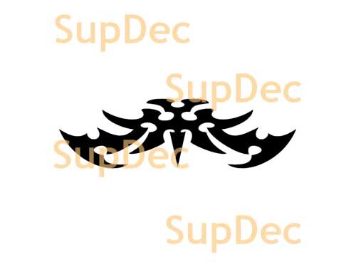 Autocollant Vinyle Tribal Blade Wings Pour Voitures