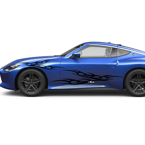 Autocollant décoratif abstrait tribal pour Nissan Z