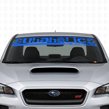 Autocollant en vinyle pour pare-brise Subaholics pour voitures Subaru_2