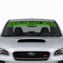 Autocollant en vinyle pour pare-brise Subaholics pour voitures Subaru_3
