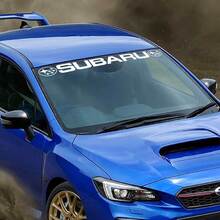 Subaru pare-brise autocollant bannière autocollant vinyle rallye fenêtre graphique WRX STI 2