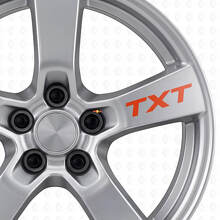 Ensemble d'autocollants vinyle lettrage personnalisé pour jantes Suba WRX_4