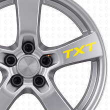 Ensemble d'autocollants vinyle lettrage personnalisé pour jantes Suba WRX_6
