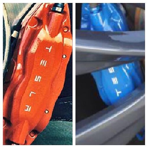 10pc personnalisé TESLA étrier de frein vinyle autocollant autocollant Logo superposition graphique