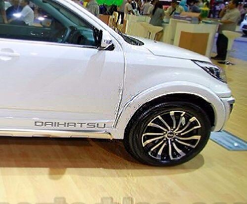 Autocollants vinyle lettrage de marque pour porte latérale, paire pour Daihatsu