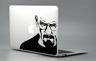 Breaking Bad - Macbook Sticker Decal Laptop Pro Air Cadeau d'anniversaire Mac Heisenberg