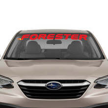 Lettrage de Marque Autocollant Vinyle Pare-brise pour Subaru Forester_3