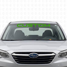 Autocollant Vinyle Bannière de Pare-Brise avec Lettrage Personnalisé pour Subaru Legacy_3