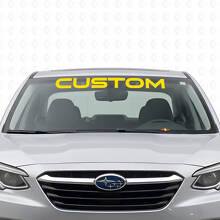 Autocollant Vinyle Bannière de Pare-Brise avec Lettrage Personnalisé pour Subaru Legacy_5