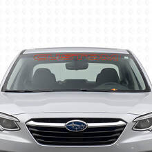 Autocollant en vinyle de lettrage personnalisé pour pare-brise pour Subaru Legacy_4