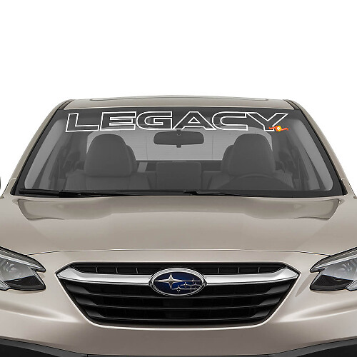 Autocollant en vinyle contour bande pare-brise Legacy pour Subaru Legacy