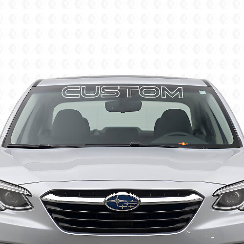 Autocollant en vinyle contour bande pare-brise Legacy pour Subaru Legacy
