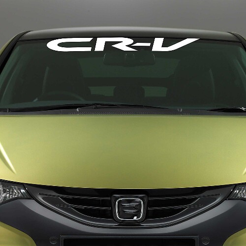 Autocollant vinyle bande pare-brise pour Honda CR-V