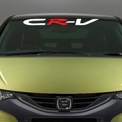 Autocollant vinyle bannière pare-brise pour Honda CR-V - 30" x 5"