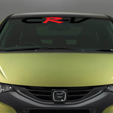 Autocollant en vinyle pour pare-brise avec logo CR-V pour Honda CR-V_3