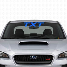 Autocollant en vinyle lettrage personnalisé pour pare-brise Suba WRX_2