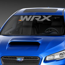 Écran d'autocollant de pare-brise Rally JDM Turbo Subieflow Fit Suba WRX
 2