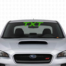 Autocollant en vinyle lettrage personnalisé pour pare-brise Suba WRX_3