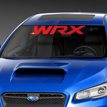Écran d'autocollant de pare-brise Rally JDM Turbo Subieflow Fit Suba WRX
 3