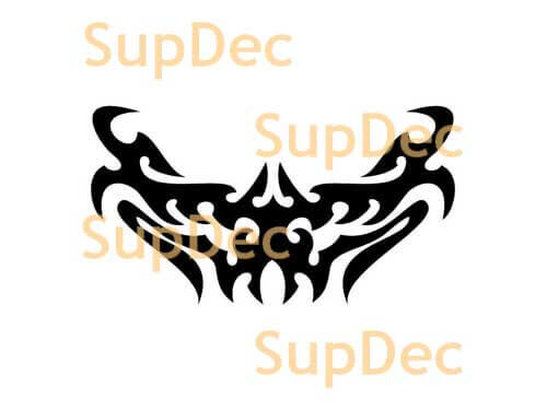 Autocollant en vinyle motif tribal abstrait pour voitures