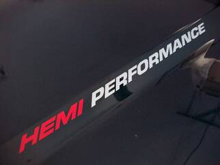 HEMI PERFORMANCE Hood sticker Dodge Ram 1500 Truck Hood stickers emblème 2015 5.7L V8 Hemi V8 1500 2500 2013 2012 2011 2010 - 2020