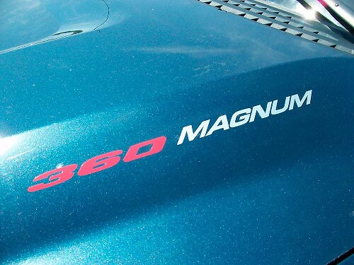 Ensemble d'autocollants en vinyle 360 Magnum pour capot Dodge Ram