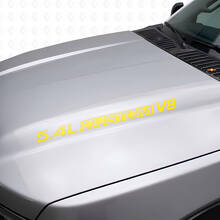 Autocollants en vinyle pour capot V8 5.4L personnalisés pour Musclecar F250/350 Expedition_6