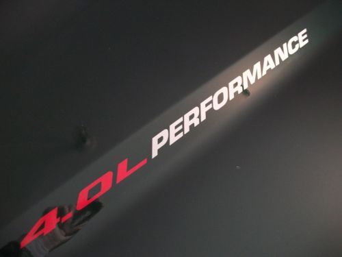 Autocollants en vinyle pour capot Performance 4.0L pour Toyota FJ Cruiser 2007-2012