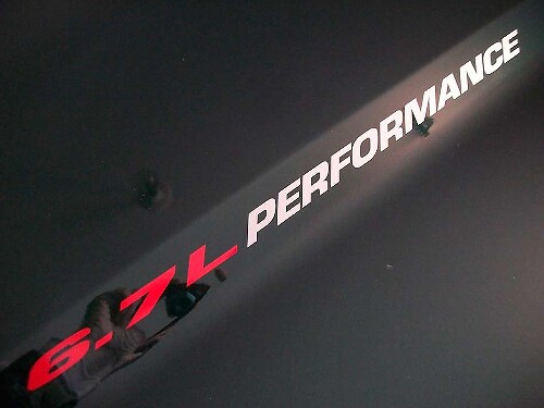 Autocollants de capot Performance 6.7L pour Musclecar F250 F350 Turbo Diesel