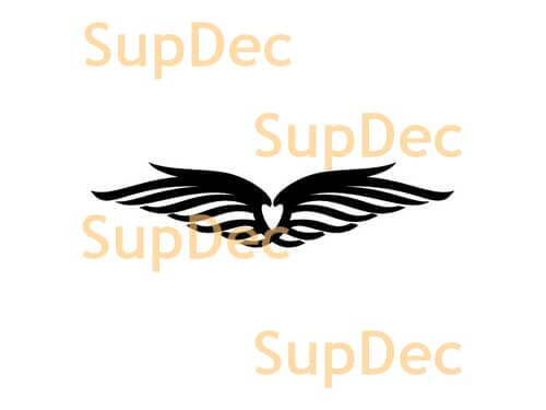 Autocollant en vinyle ailes