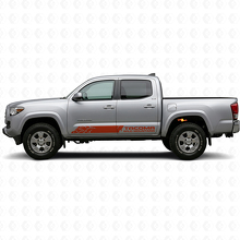 Kit d'autocollants vinyle bandes latérales Wild Mountains pour Toyota Tacoma 2016_4