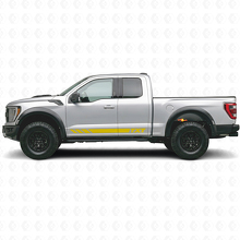 Kit de vinyle autocollant bande latérale personnalisée pour Musclecar Power Truck SVT 2017_5