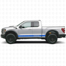 Kit de décalcomanies vinyle de bandes latérales personnalisées pour camion musclecar_2