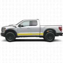 Kit de décalcomanies vinyle de bandes latérales personnalisées pour camion musclecar_5