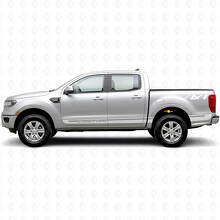 Kit de décalcomanies vinyles bandes latérales 4x4 personnalisées pour Musclecar Ranger_5