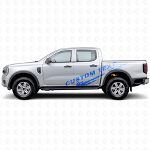 Kit de décalcomanies latérales en vinyle avec lettrage personnalisé Mud Splash pour Musclecar Ranger_2