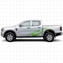 Kit de décalcomanies latérales en vinyle avec lettrage personnalisé Mud Splash pour Musclecar Ranger_3