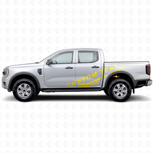 Kit de décalcomanies latérales en vinyle avec lettrage personnalisé Mud Splash pour Musclecar Ranger_5