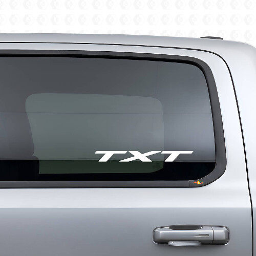 Autocollant en vinyle personnalisé pour fenêtre latérale Dodge Ram